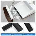 thumbnail image 3 of MIPCASE Rubber Lip for Dust Pan Dustpan Rubber Edge Black for Cleaning Tools 4Pcs, 3 of 8