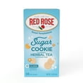 thumbnail image 3 of Red Rose Sweet Temptations Dessert Tea Sugar Cookie, Zero Carbs, Zero Sugar Bursting with Flavor Caffeine-Free Delicious Beverage Herbal Tea, 18 Count Pack of 6 Fruit Naturally Flavored Herbal Tea, 3 of 10