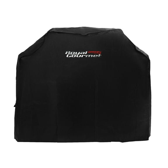 Royal Gourmet CR5845 58" Grill Cover, Durable Oxford Polyester Outdoor BBQ Cover, Water Resistant, Weather Protection, Black