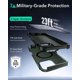thumbnail image 4 of Funda de teléfono ESR para iPhone 16 Pro Max con soporte Green Cyber Series, 4 of 8