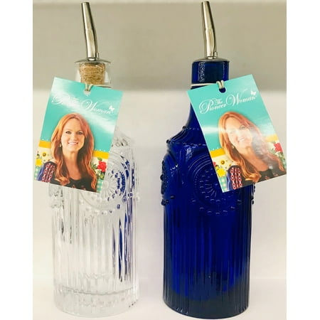 The Pioneer Woman Adeline Glass Oil & Vinegar Pourer