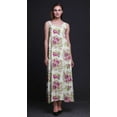 thumbnail image 2 of Bimba Rayon Floral Printed Womens Long Dress Chic Bohemian Summer Maxi Beach Wear-Medium, 2 of 5