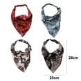 thumbnail image 2 of 4 piezas de diademas de moda, bandanas de gasa para mujer, diademas bohemias, bandanas elásticas, pañuelos para la cabeza, bufandas triangulares para el cabello, accesorios para el cabello de moda, 2 of 6