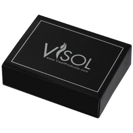 

Visol Zano Black Leather Hip Flask - 6 oz