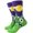 P, variant on Textilo Halloween Printed Knee High Socks Crew Athletic Novelty Socks Cozy Casual Socks for Womens Mens