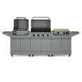 thumbnail image 4 of TYTUS Modular Trio with 4-Burner Gas Grill, Pellet Grill and 2-Burner Gas Griddle, 4 of 25