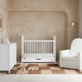 thumbnail image 3 of Graco Olivia 3-In-1 Convertible Baby Crib with Drawer, White, 3 of 13