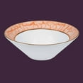 thumbnail image 2 of Renovator's Supply Dry Earth 16 3/4" Round Countertop Vessel Bathroom Sink White Crust Accented w/Overflow, 2 of 2