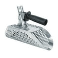 thumbnail image 4 of Dune Scoops Poseidon 10" x 5" Stainless Steel Metal Detector Sand Scoop Hexagon Holes with Stainless Steel Handle and Finds Bag, 4 of 4