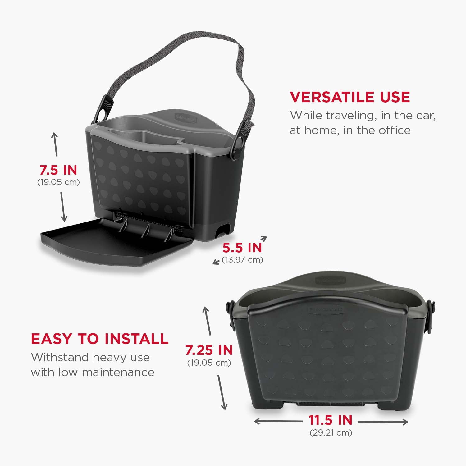Rubbermaid back seat tray deals