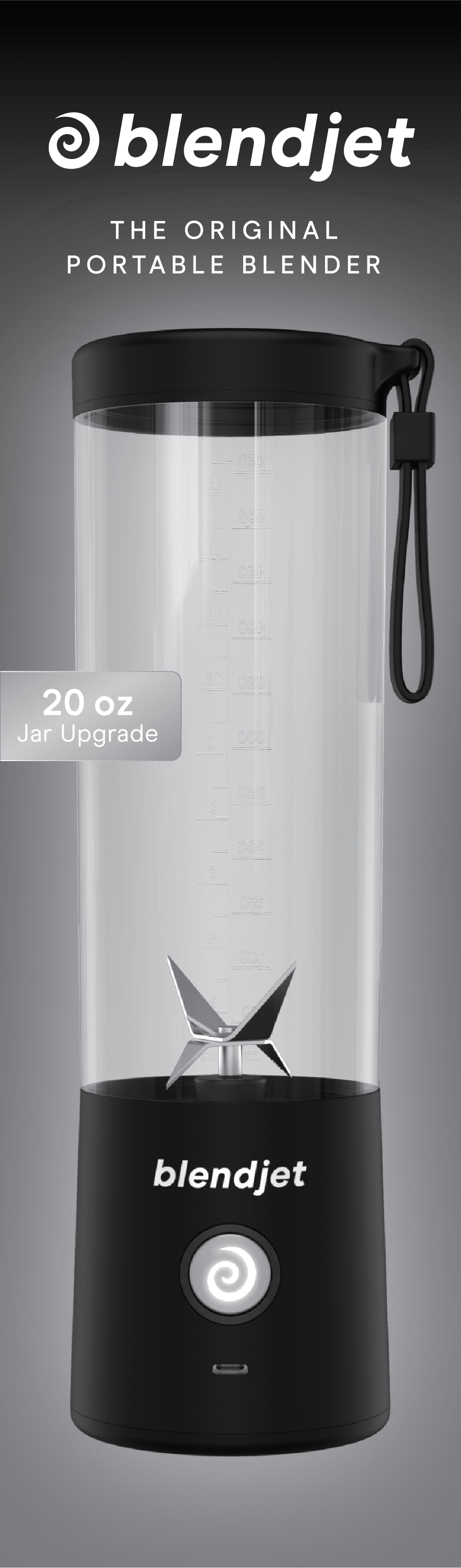 BlendJet 2, the Original Portable Blender, 20 oz, Brazil