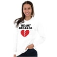 thumbnail image 4 of Heartbreaker Valentines Day Break Up Long Sleeve TShirt Men Women Brisco Brands M, 4 of 6
