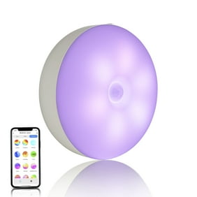 BlissLights BlissEmber LED Plug in Night Light with Smart App Control, Compatible with Google Home and Alexa
