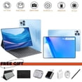 thumbnail image 2 of Tablet 10.1 Inch Android 12 Tablet,WiFi Tablets PC,8 GB RAM+256GB ROM( Expand to 512GB),Octa-Core,4G/5G Wi-Fi,Bluetooth,Dual Camera 8MP+16MP,8800mAh,With Bluetooth keyboard, 2 of 12