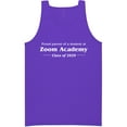 thumbnail image 1 of Proud Parent Of A Student At Zoom Neon Tank Top, 1 of 1