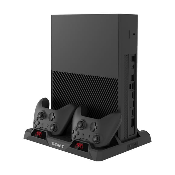 BEAST BASE MULTI FUNCION PARA XBOX Beast X-ONE ventilador carga controles