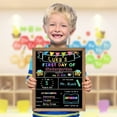 thumbnail image 6 of MOQIN First Day and Last Day of School Chalkboard Sign, Reusable Wooden 1st Day of Preschool/Kindergarten Photo Props,10 x 12 Inch Back to School Decorations, 6 of 6