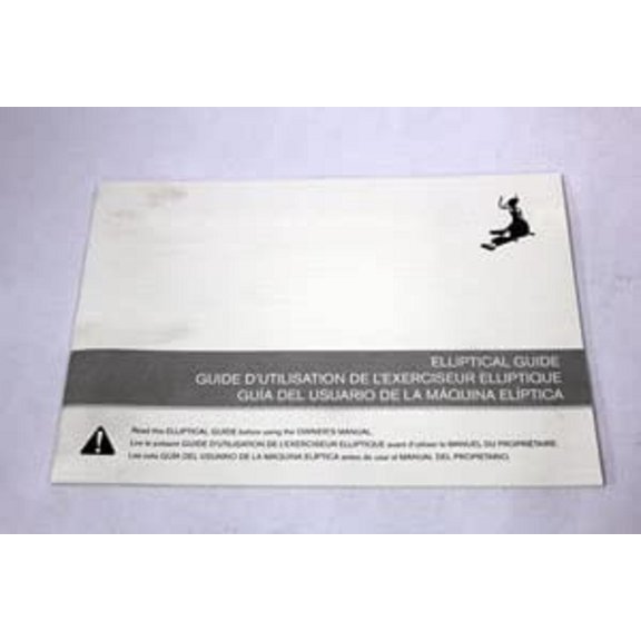 Elliptical Guide 1000107516 Works with AFG Hydra Vision Fitness Livestrong Elliptical