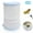 Sky Blue, variant on MAGHOME Silicone Pickle Olive Jar with Strainer Flip- Container Jars with Strainer for Jalapenos, Olive, Sweet Pickles, Chili Storage- 30.4 oz/ 900 ml Pale Pink
