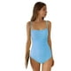 thumbnail image 3 of Bikini con volantes para mujer, traje de baño de dos piezas con cuello en V, acolchado de realce, cintura alta, corte Sexy, para playa, 2024, 3 of 5