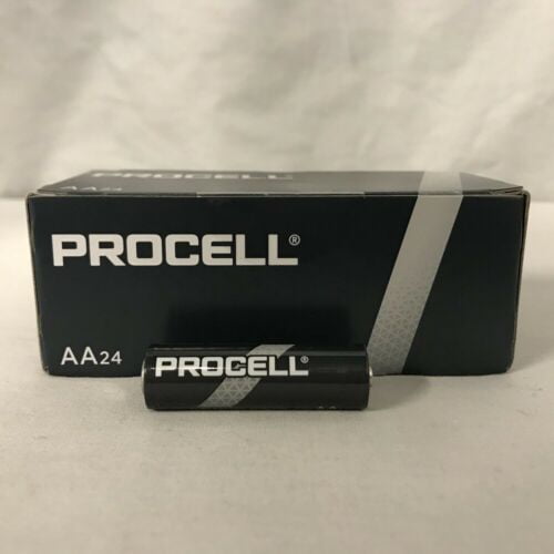 Procell by Duracell PC1500 Alkaline AA Batteries 1 Box of 24 Batteries