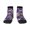 3 Black, variant on Bowling Game Pattern Quarter Crew Socks,Toe Seamed Ankle Socks,Cotton Cushioned Breathable Athletic Crew Sports Socks