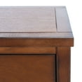 thumbnail image 6 of SAFAVIEH Abel Nightstand With Storage Drawer Brown, 6 of 7