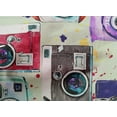 thumbnail image 5 of oneOone Cotton Poplin Mint Green Fabric Camera Pattern Sewing Craft Projects Fabric Prints By Yard 56 Inch Wide, 5 of 6