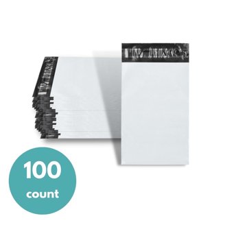 Steinpac 5x7 Poly Mailers - 50 Pack Self-Sealing Shipping Envelopes, Tear-Resistant & Water-Resistant