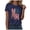 A97-Navy, variant on American Flag Shirts for Women,V Neck 4th of July Shirt,USA Tshirt Gift,Independence Day Patriotic Short Sleeve Tops,V Neck(Sky Blue,L)
