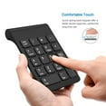 thumbnail image 2 of 18 Keys Numeric Keyboard Wireless Keyboard w/ Mouse for Laptop Desktop Black, 2 of 8