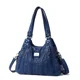 thumbnail image 3 of Bolso bandolera de PU ligero e informal de tendencia minimalista de gran venta 2024 para mujer, bolso de mano multibolsillos versátil de alta calidad, 3 of 5