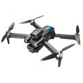 thumbnail image 5 of Drones WJSXC con motor sin escobillas y 3 cámaras, ajuste eléctrico, resistencia al viento, modo sin cabeza, control por gestos, FPV, para adultos, RC, para principiantes, cuadricóptero, 5 of 5