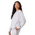 thumbnail image 3 of Hanes Originals Women's Fleece Sweatshirt Light Steel 2XL, 3 of 6