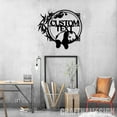 thumbnail image 2 of Craftnamesign Custom Panda Bear Metal Wall Art Led Light, Animal Lover Gift, Panda Bear Sign, 2 of 5