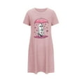 thumbnail image 6 of Aboser Halloween Nightshirts for Women Cute Funny Print Sleep Dress Loose Short Sleeve Loungewear Comfort Soft Short Nightgown Casual Round Neck Sleepshirt, 6 of 6
