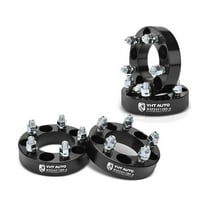 Wheel Spacer Kit 4 - Compatible with 1983 - 2011 Ford Ranger 1984 1985 1986 1987 1988 1989 1990 1991 1992 1993 1994 1995 1996 1997 1998 1999 2000 2001 2002 2003 2004 2005 2006 2007 2008 2009 2010