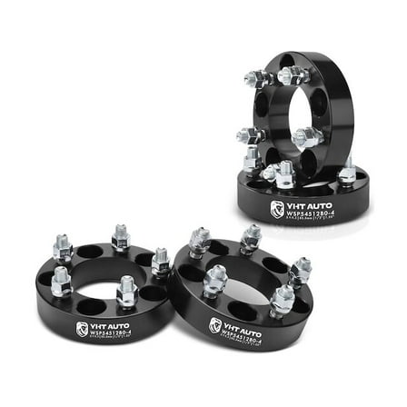 Wheel Spacer Kit 4 - Compatible with 1983 - 2011 Ford Ranger 1984 1985 1986 1987 1988 1989 1990 1991 1992 1993 1994 1995 1996 1997 1998 1999 2000 2001 2002 2003 2004 2005 2006 2007 2008 2009 2010