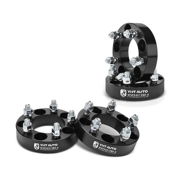 Wheel Spacer Kit 4 - Compatible with 1983 - 2011 Ford Ranger 1984 1985 1986 1987 1988 1989 1990 1991 1992 1993 1994 1995 1996 1997 1998 1999 2000 2001 2002 2003 2004 2005 2006 2007 2008 2009 2010