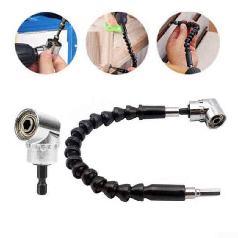 40cm Snake Drill Flexible Shaft For Electric Drill Screwdriver 1/4"Adaptor 
