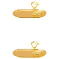 thumbnail image 3 of Dalazy Jewelry Organizer Stand Tray Display Rack Rings for Small Antler Style C 2Set, 3 of 6
