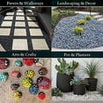 thumbnail image 4 of Margo Garden Produits 1-2 Pouces" 20lbs Galets de Jade Forêt Tropicale Verts, 4 of 4