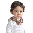 thumbnail image 2 of Hirioo Cut Pug for Baby Cotton Petal Bib Drool Bibs for Baby Boy Unisex, 2 of 9