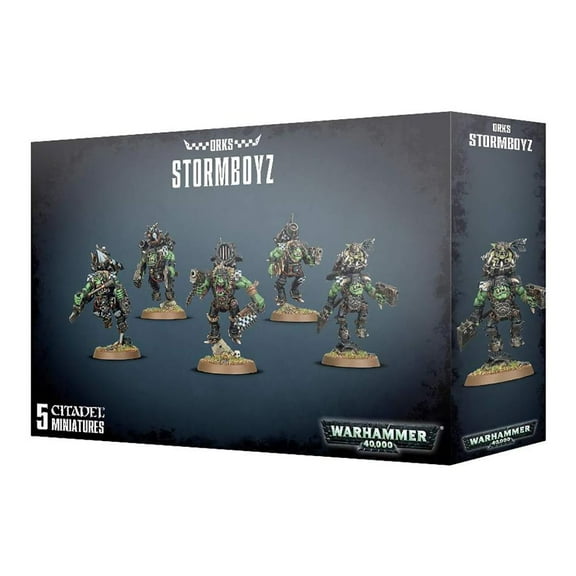 Warhammer 40k Model Miniatures - Ork Stormboyz