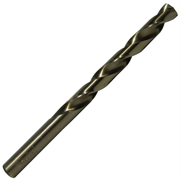 1/16" Cobalt Steel Taper Length Drill Bit, DWDTLCO1/16