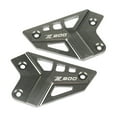 thumbnail image 1 of 2 piezas accesorios es de clavija de piezaza de motocicleta aleación de aluminio placas de talón trasero reposapiés apto para Titanio, 1 of 4