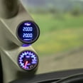thumbnail image 3 of GlowShift Black 7 Color Dual Digital Wideband Air/Fuel Ratio Gauge with 2 LSU 4.9 Oxygen Sensors & 2 Data Logging Controllers, 3 of 7