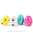 thumbnail image 2 of 1 Pc Egg Shape Mechanical Rotate Timer Household Countdown Timer Manual Cooking Timekeeper Kitchen Reminder (White), 2 of 8