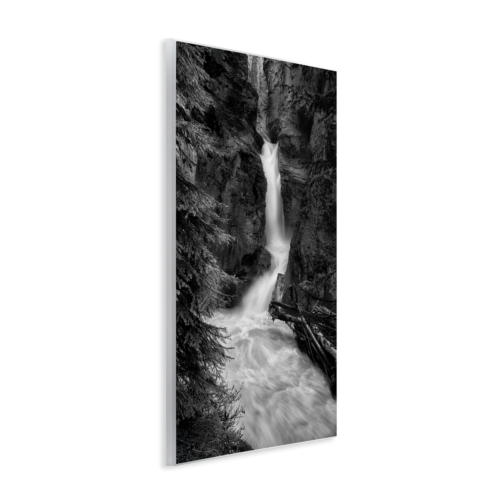 Stupell Industries Banff National Park Waterfall Wall Plaque Art, design by Jon Evan
