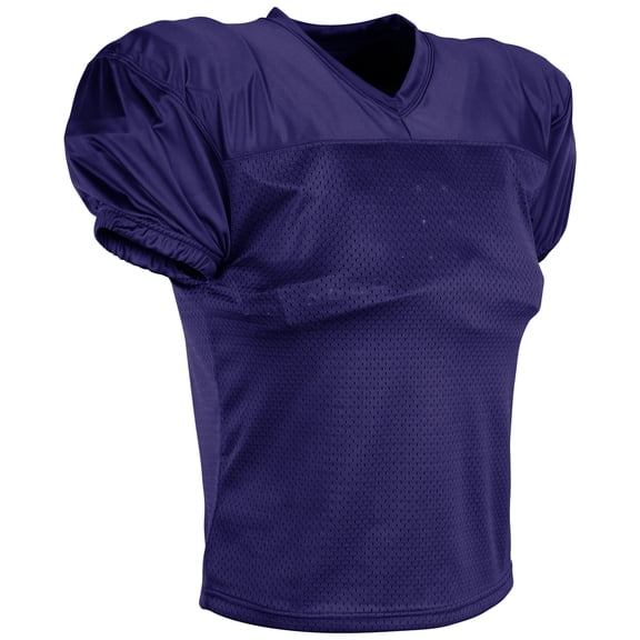 Preseason Practice Football Jersey - PURPLE - L